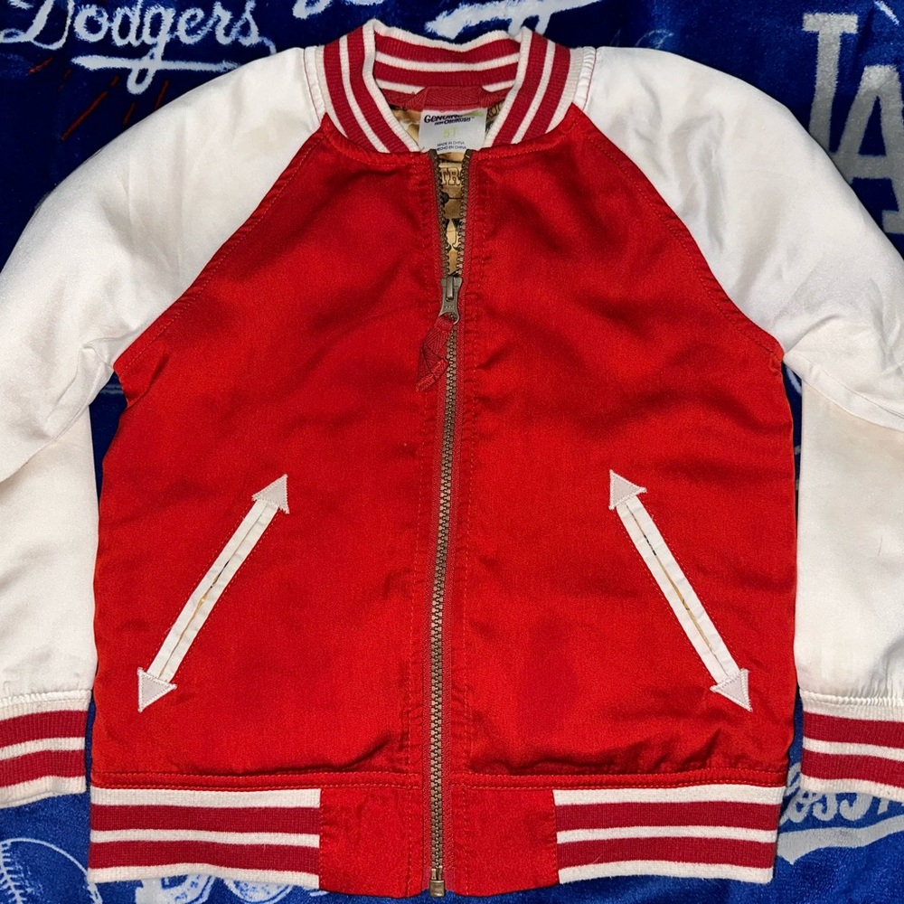 Kids Red Lion Embroidered Jacket - Picture 2 of 3
